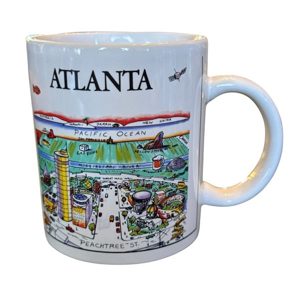 city mugs Other - Atlanta Skyline Coffee Mug